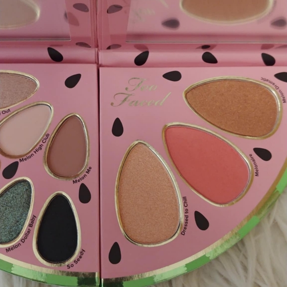 🍉FIRM! NWT TOO FACED WATERMELON SLICE EYESHADOW PALETTE - Picture 8 of 16
